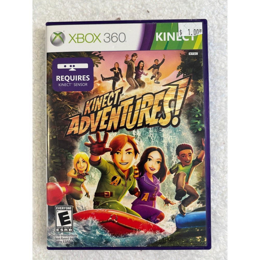 Kinect Adventures! Xbox 360 Game Microsoft Kinect Sensor Required Rated E‎